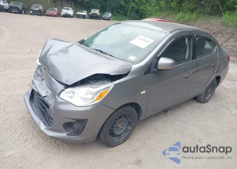 2017 Mitsubishi Mirage G4 Es из США, поврежденный, VIN ML32F3FJ9HH000975